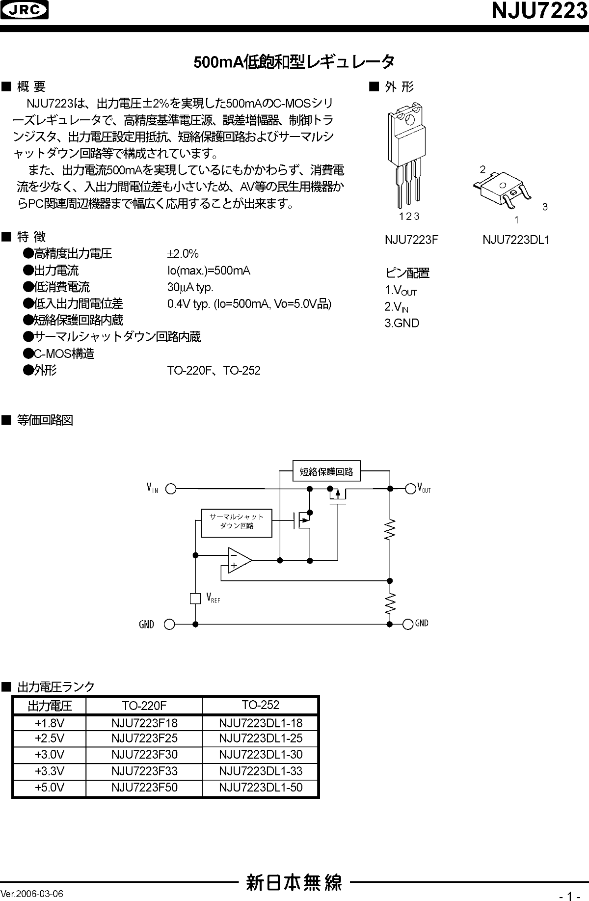 NJU7223DL1-01