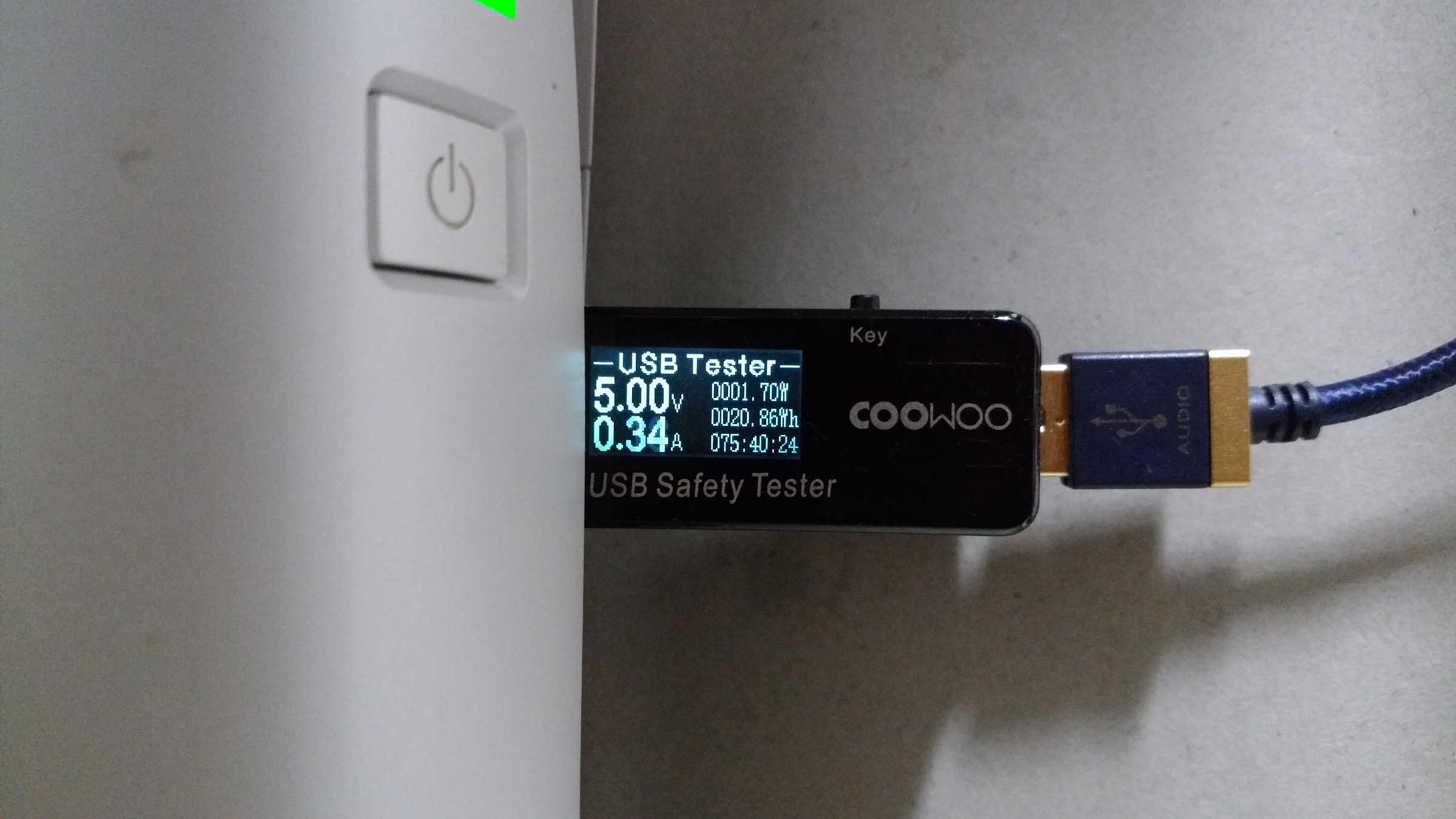 消費電流はこのくらい