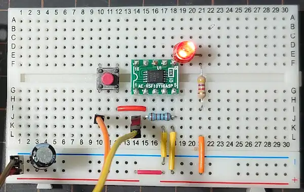 RL78/G10ファミリR5F10Y16ASPを使ってLチカしてみた